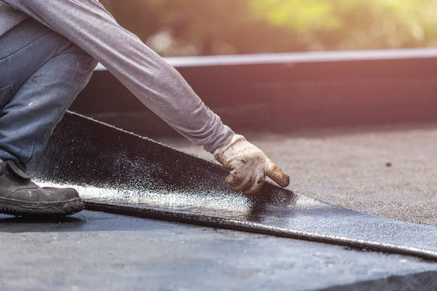 Professional Emergency Waterproofing technician working in Andover, MN